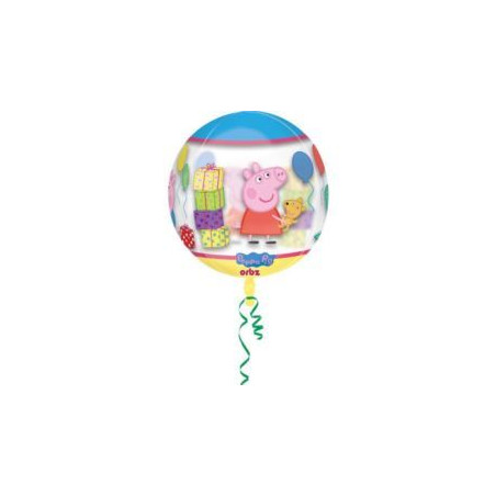 Balon foliowy na hel Świnka Pepa Peppa Pig kula