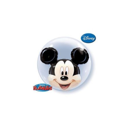 Balon, foliowy 24" QL Bubble Pod "Mickey Mouse"