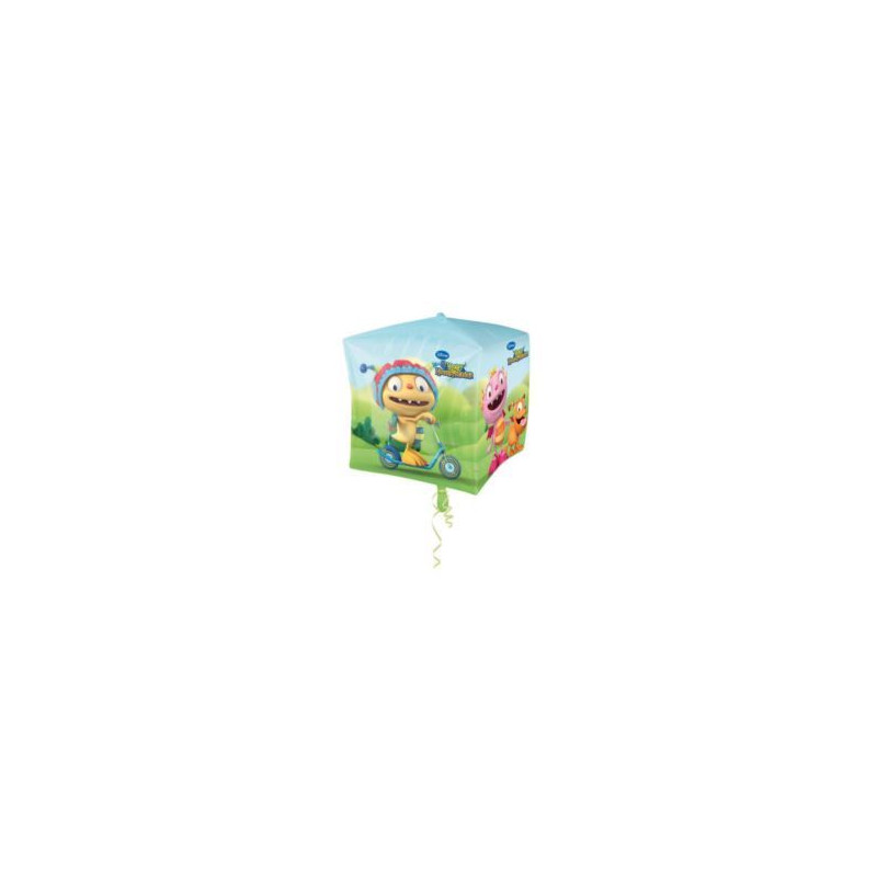 Balon, foliowy Cube- kostka Henry Hugglemonster