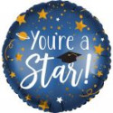 Balon foliowy standard "You\'Re A Star" 43cm