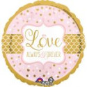 Balon foliowy jumbo "Love  Always & Forever"