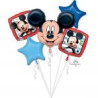 Bukiet balonow "Mickey Roadster Racers", 5 balonow