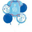 Bukiet balonów "Narodziny chłopczyka"