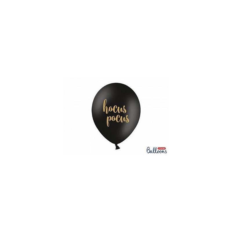 Balony 30 cm, Hocus Pocus, Pastel Black