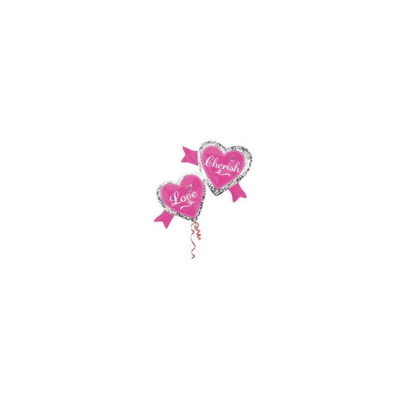 Balon, foliowy "Love" 97x38 cm