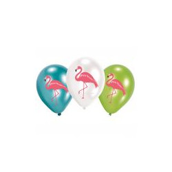 Balony lateksowe Flamingo 11" 6 szt.
