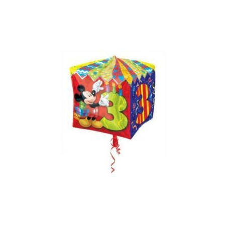 Balon, foliowy 15"CBZ - "Micke Mouse Age 3