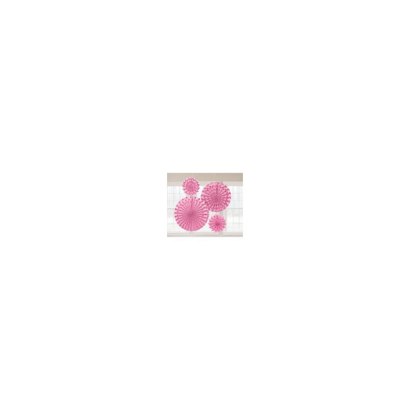 Dekoracje blyszczace pudrowy róż 20,3/30,4/40,6 c