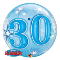 Balon foliowy 22" QL Bubble Poj. "30 gwiazdki nieb