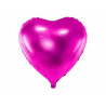 Balon foliowy Serce, 45cm, ciemny róż 1 szt.