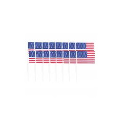 Piker flaga USA 120 szt. 6,5 cm