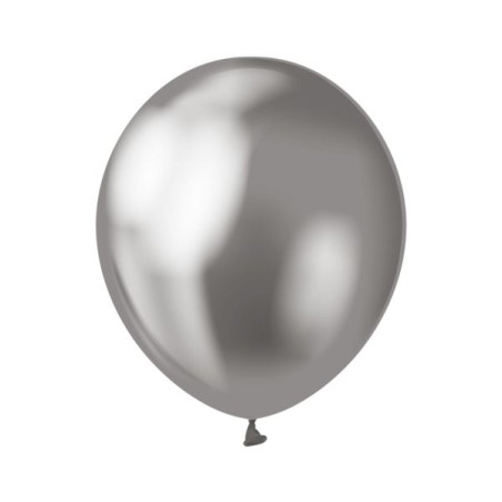 Balony Beauty&Charm, platynowe grafitowe 12"/ 50 s