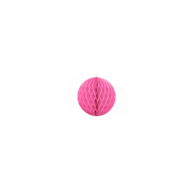 Kula bibułowa, różowy, 40cm
