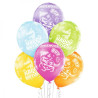 Balony 12" Birthday Boy 6 szt.