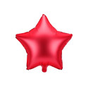 Balon foliowy Gwiazdka, 48cm, czerwony 1 szt.