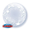 Qualatex Balon Foliowy 24 Ql Bubble Deco Gwiazdy