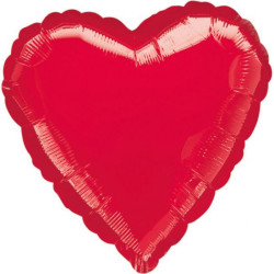 Balon foliowy Serce Jumbo czerwone 1szt.