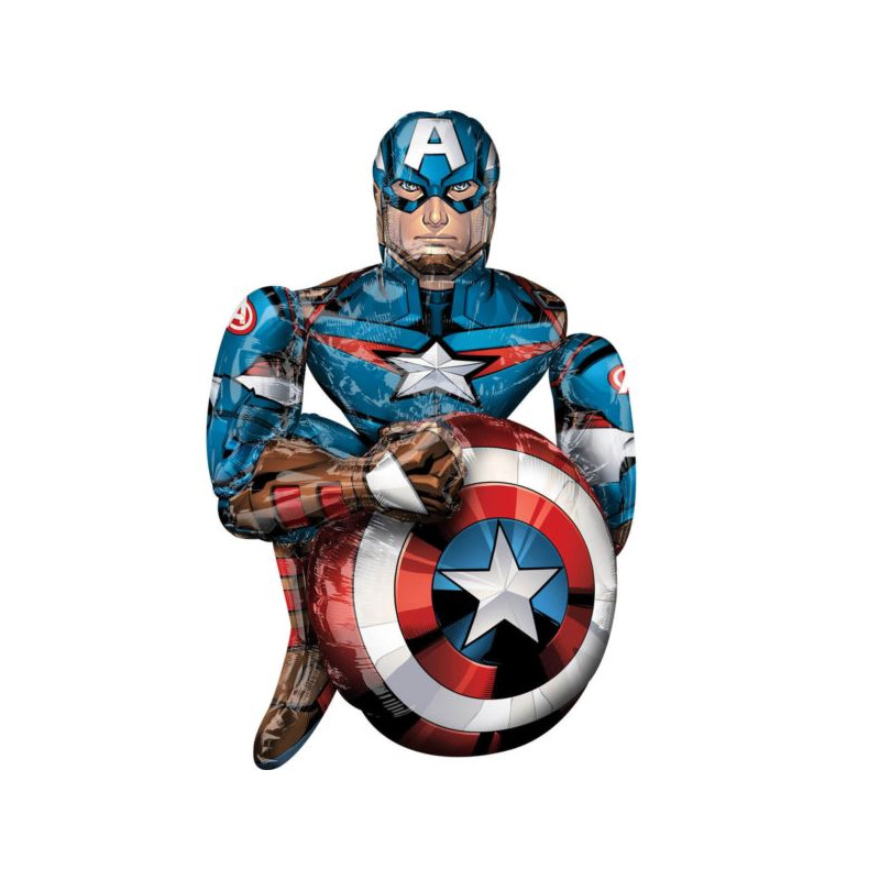 Airwalker Marvel Avengers Captain America balon fo