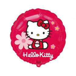 Balon foliowy 18" FX - "Hello Kitty z kwiatkami"