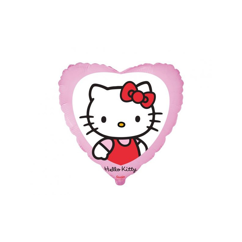 Balon foliowy 18" FX - "Hello Kitty w okienku"