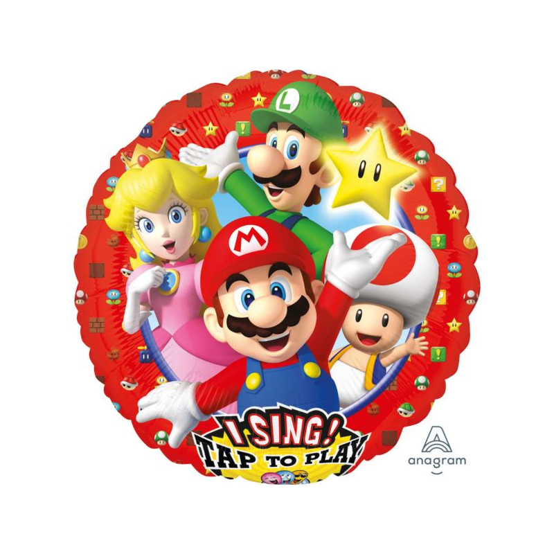 Grający balon "Super Mario Brothers"