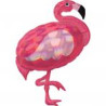 Balon foliowy holograficzny "Flamingo"  71x83cm