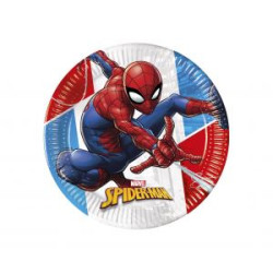 Talerzyki papierowe EKO Super Hero Spiderman