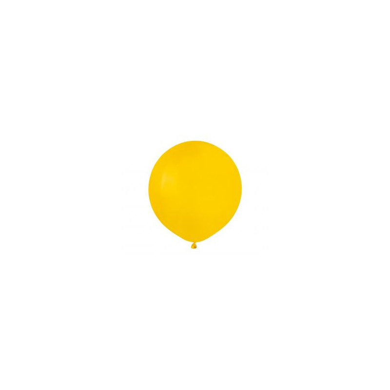 Balon G150 pastel - żółty /5 szt.