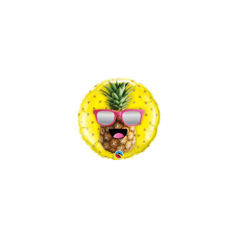 Balon foliowy 18" QL CIR "Pan Ananas"