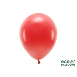 Balony Eco 30cm, czerwony