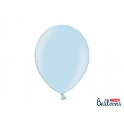 Balony Strong 30 cm, Metallic Baby Blue, 10 szt.