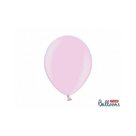 Balony Strong 30 cm, Metallic Candy Pink, 10 szt.