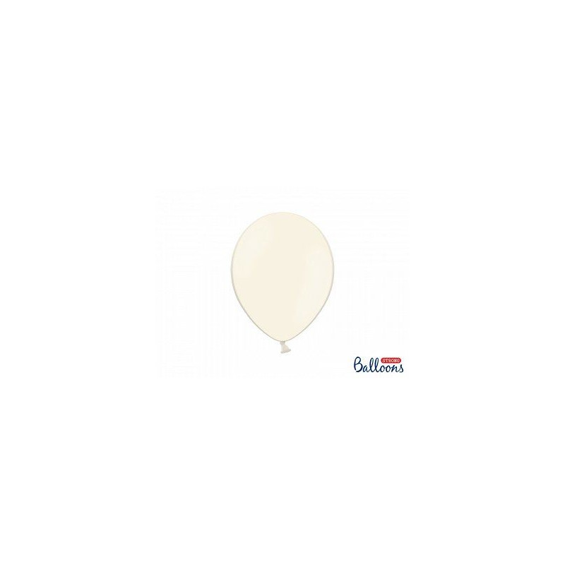 Balony Strong 27cm, Pastel Light Cream