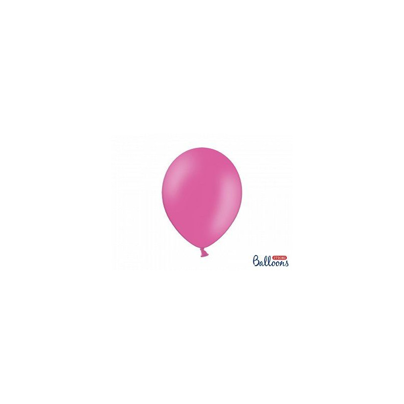 Balony Strong 30 cm Pastel Hot Pink, 10 szt.