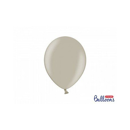 Strong Balloons 27cm, Pastel Warm Grey 10szt.