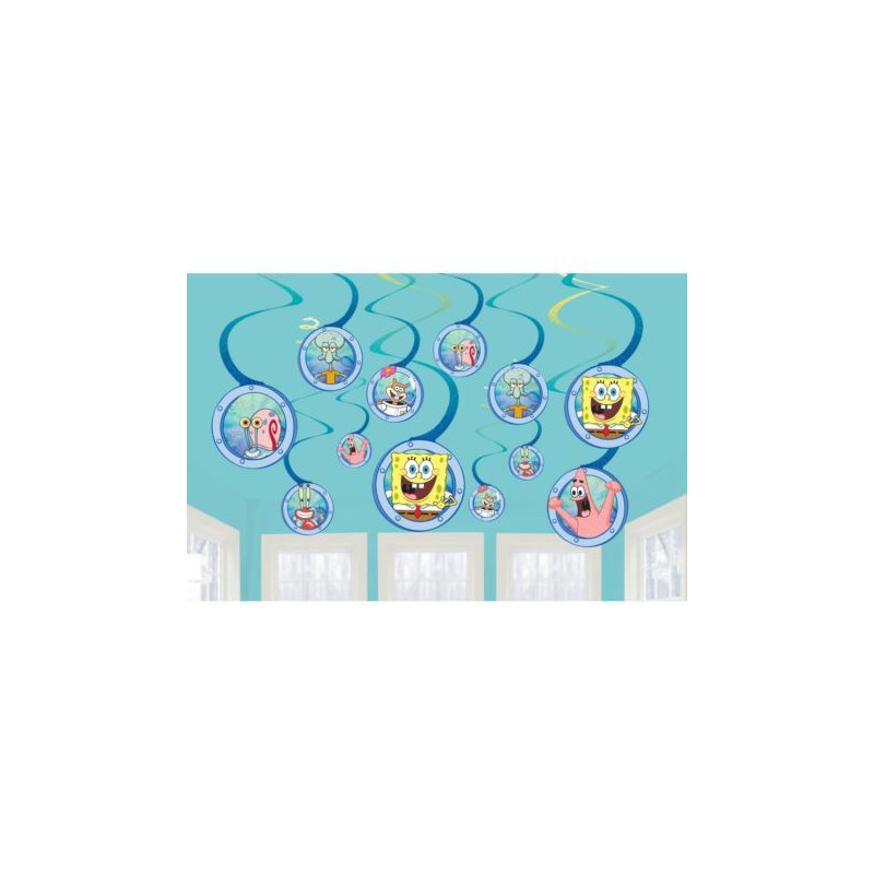 Spirale dekoracyjne SpongeBob