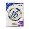 Balon Grabo 18" Marble Mate 18 Blue