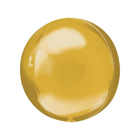 Orbz-kula "Jumbo Gold", balon foliowy