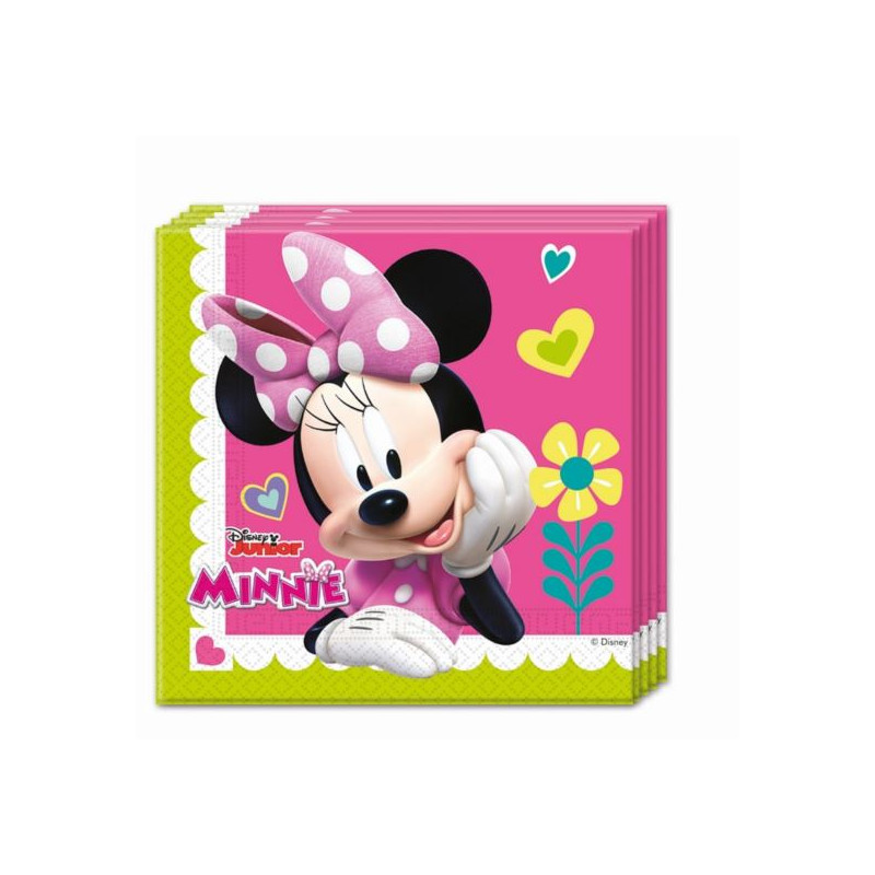 Serwetki "Minnie Happy Helpers" 33x33 cm, 20 szt.