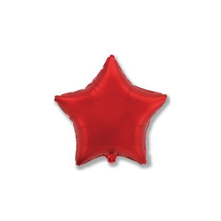 Balon foliowy 18" FX - "Gwiazda" (czerwona)