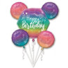 Bukiet balonow Sparkle balon foliowy P75 zapakowan