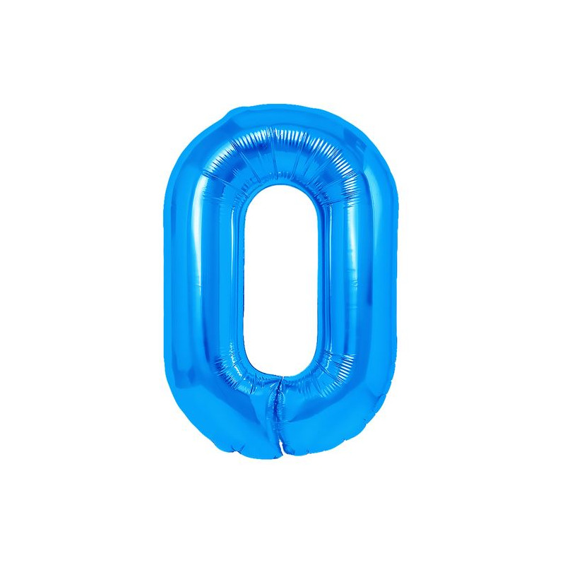 Balony foliowe ciemno niebieskie 100cm 0