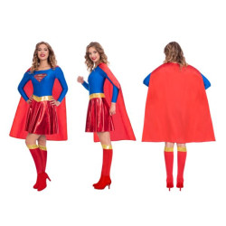 Klasyczny kostium Supergirl - rozmiar M/L