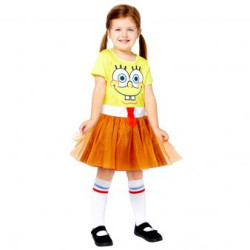 Kostium dzieciecy Spongebob dla dziewczynki wiek 4