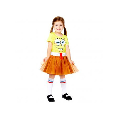 Kostium dzieciecy Spongebob dla dziewczynki wiek 4