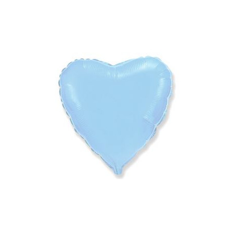 Balon foliowy 18" FX - "Serce" (niebieskie delikat