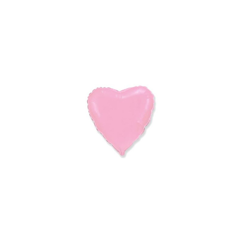 Balon foliowy 18" FX - "Serce" (różowe delikatne)