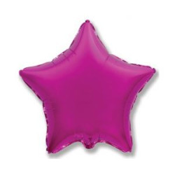 Balon foliowy 18" FX - "Gwiazda" (purpurowa)