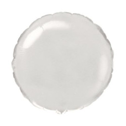Balon foliowy 18" FX - "Okrągły" (biały)
