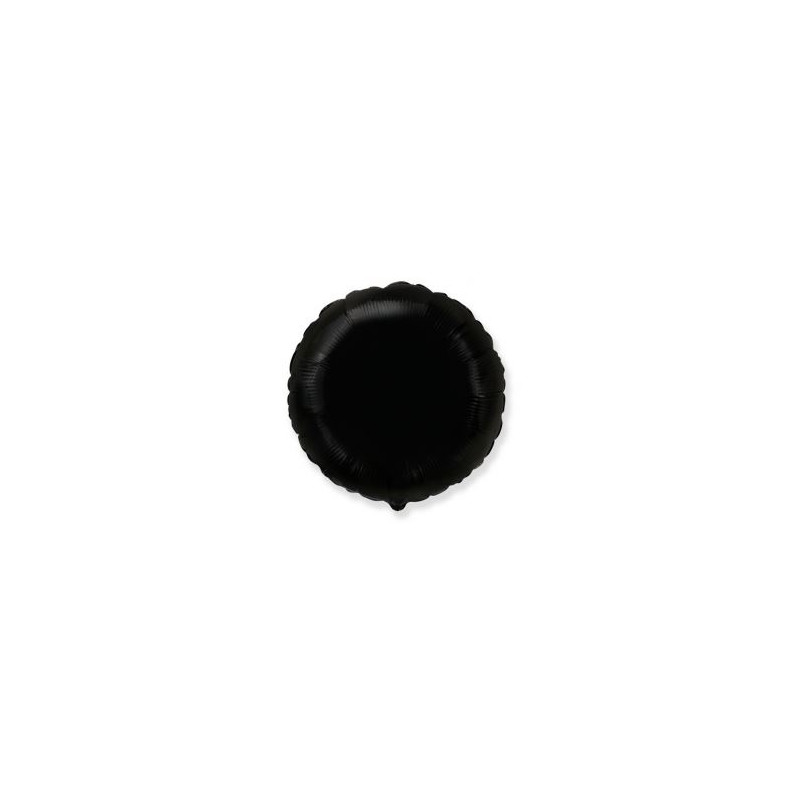 Balon foliowy 18" FX - "Okrągły" (czarny)